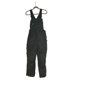 Duluth Trading Co Heirloom Gardening Bib Overalls Sage Green Womens sx31 Ripstop